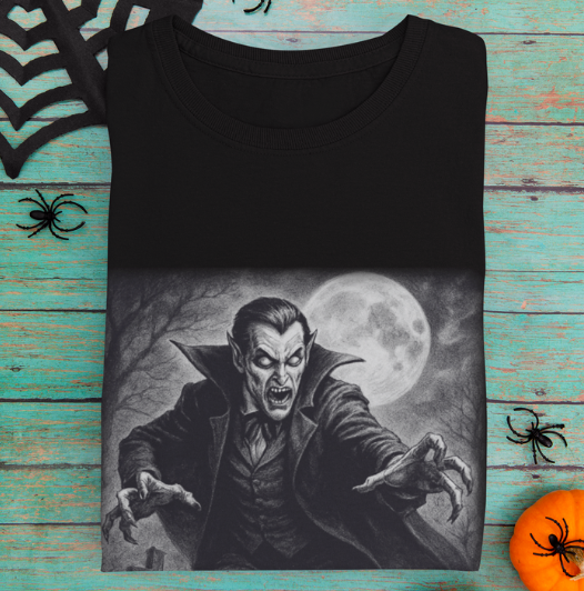 Moonlight Menace Vampire T-Shirt