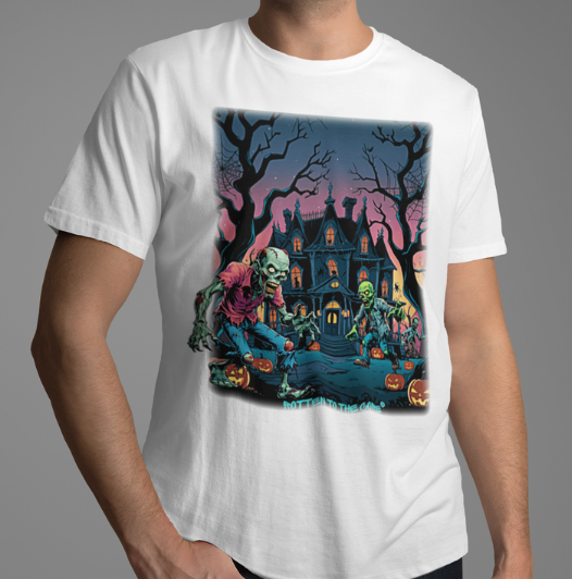 Rotting Mansion Zombie T-Shirt