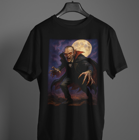 The Crimson Marquis Vampire T-Shirt