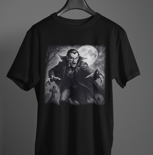 Moonlight Menace Vampire T-Shirt