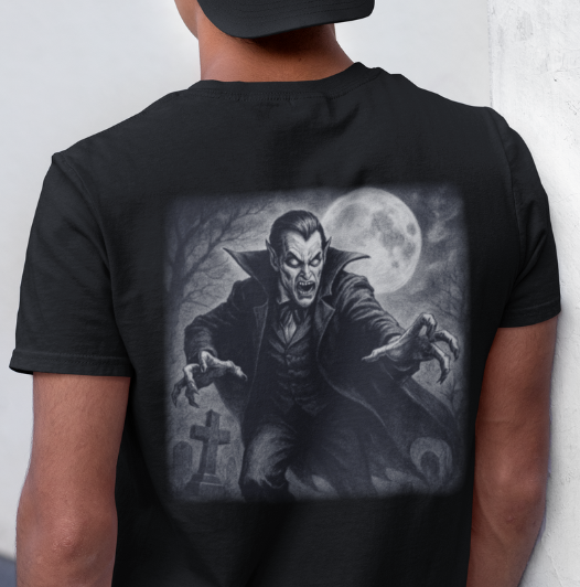 Moonlight Menace Vampire T-Shirt