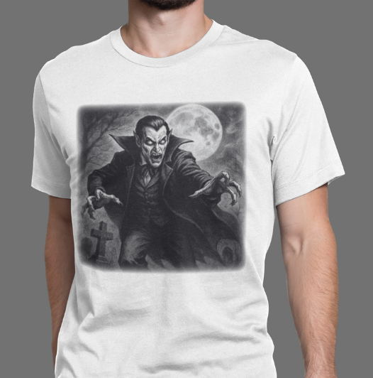 Moonlight Menace Vampire T-Shirt