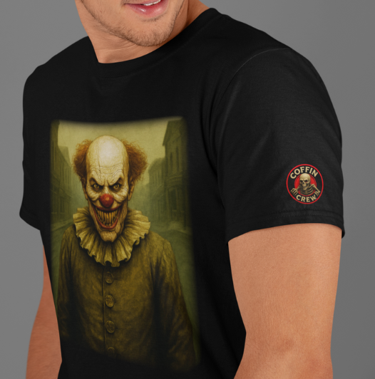 Antique Style Clown Tee – Street Haunt Edition