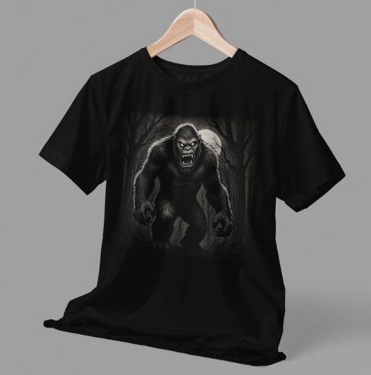 Moonlit Menace Tee – Sasquatch Edition