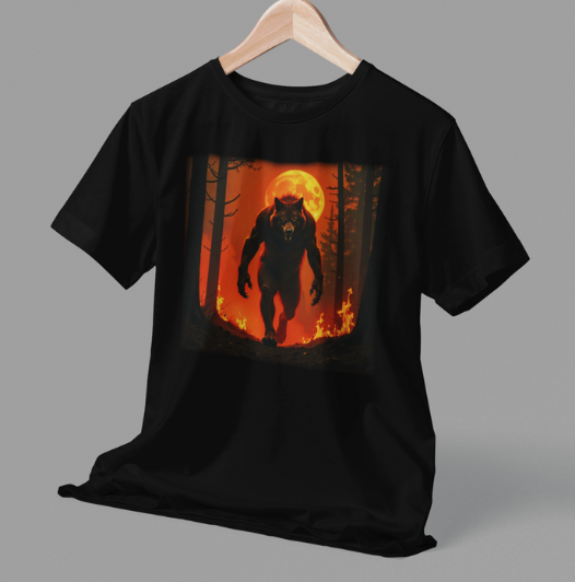 Inferno Howl Tee – Path of Rage Edition