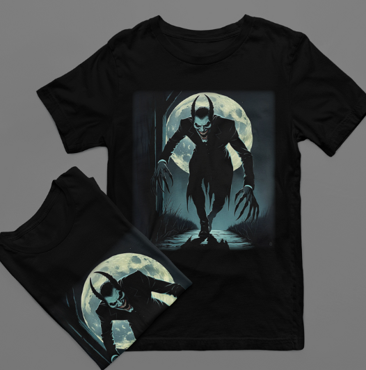 The Grinning Devil Tee – Moon Path Edition