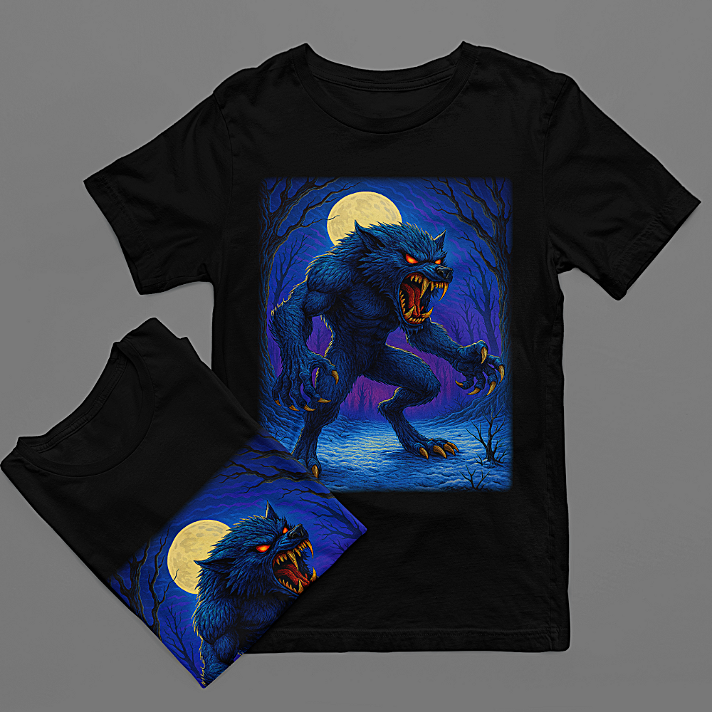 Blood Moon Skoll Werewolf T-Shirt