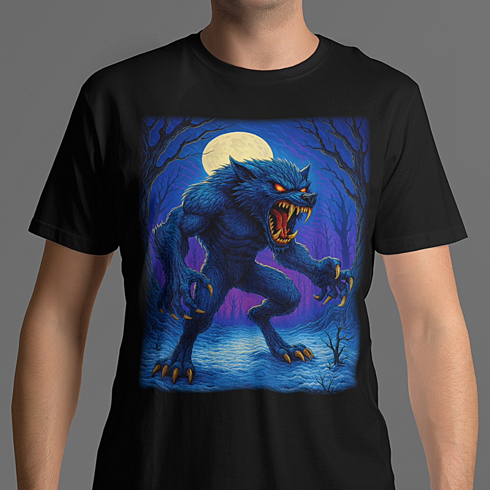 Blood Moon Skoll Werewolf T-Shirt
