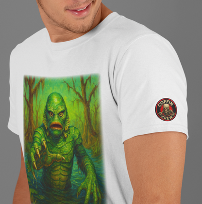It Waits Below-Swamp Creature T-Shirt