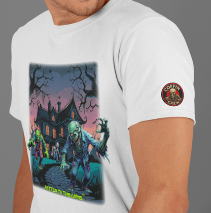 Rotten to the Core Zombie Tee – Haunted Path Edition