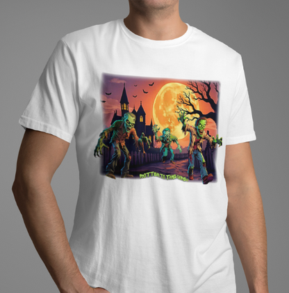 Rotten to the Core Zombie Tee – Moon March Edition