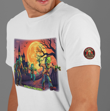Rotten to the Core Zombie Tee – Moon March Edition
