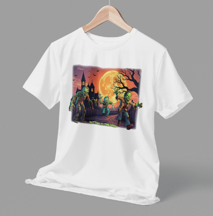 Rotten to the Core Zombie Tee – Moon March Edition