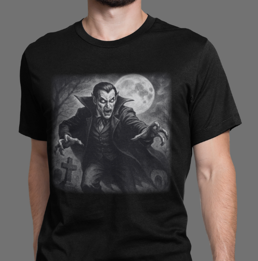 Moonlight Menace Vampire T-Shirt
