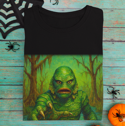 It Waits Below-Swamp Creature T-Shirt