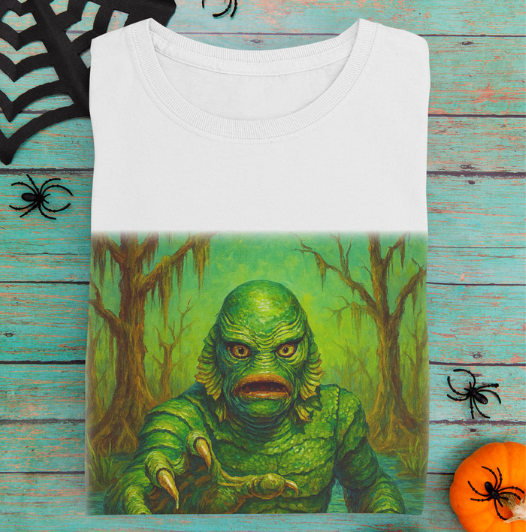 It Waits Below-Swamp Creature T-Shirt