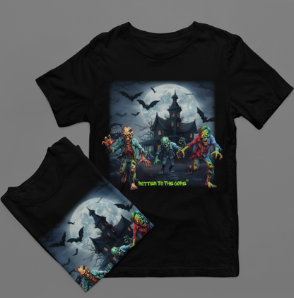 Rotten to the Core Zombie Tee – Zombie Invasion Edition