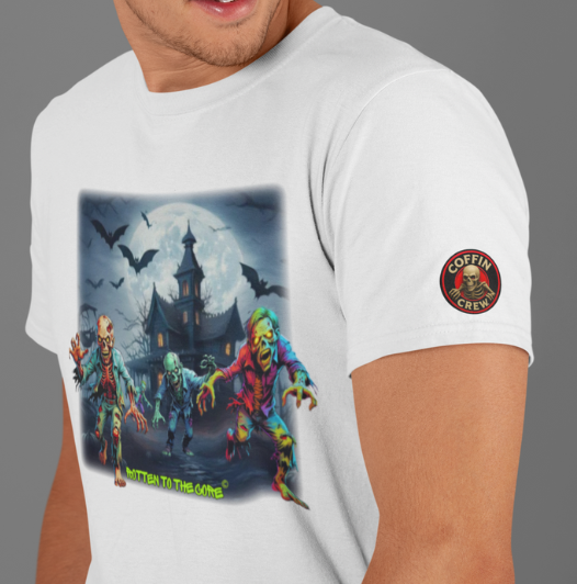 Rotten to the Core Zombie Tee – Zombie Invasion Edition