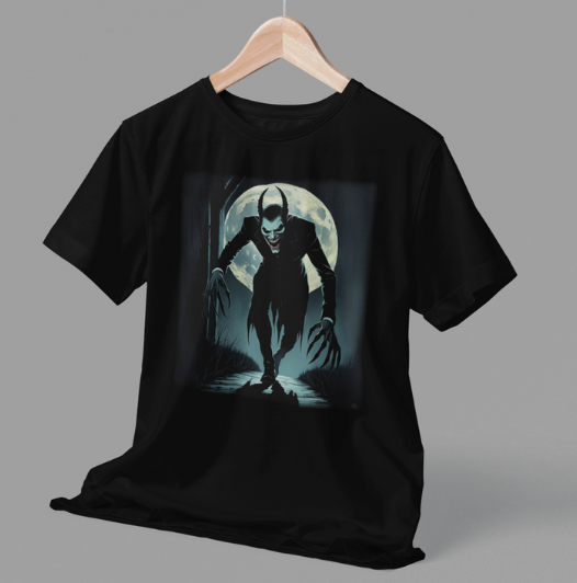 The Grinning Devil Tee – Moon Path Edition