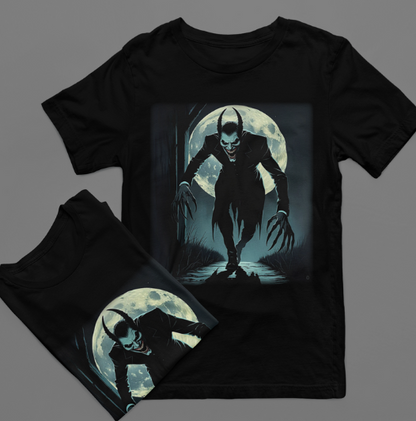 The Grinning Devil Tee – Moon Path Edition