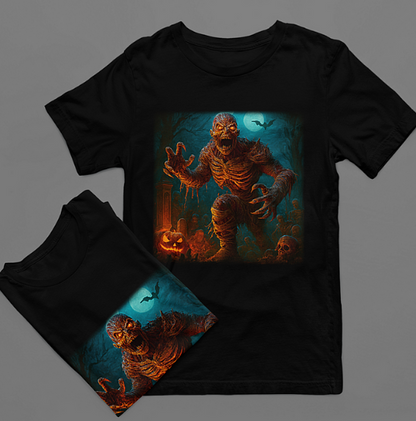 Graveriser Tee – Bone & Blaze Edition
