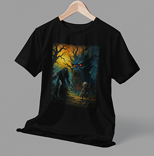 Shriekroot Tee – Bark & Banshee Edition