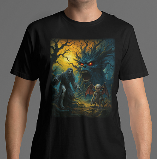 Shriekroot Tee – Bark & Banshee Edition