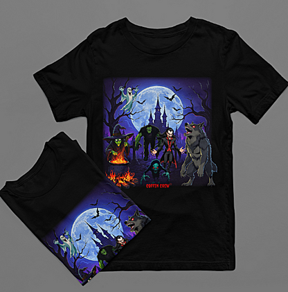 Coffin Crews Moonlit Mayhem T-Shirt