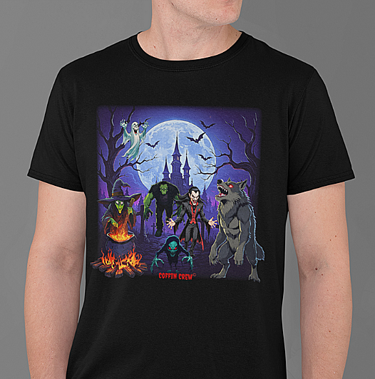 Coffin Crews Moonlit Mayhem T-Shirt