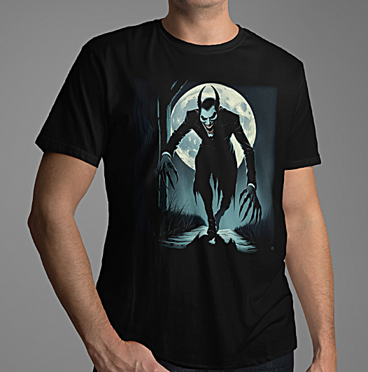 The Grinning Devil Tee – Moon Path Edition
